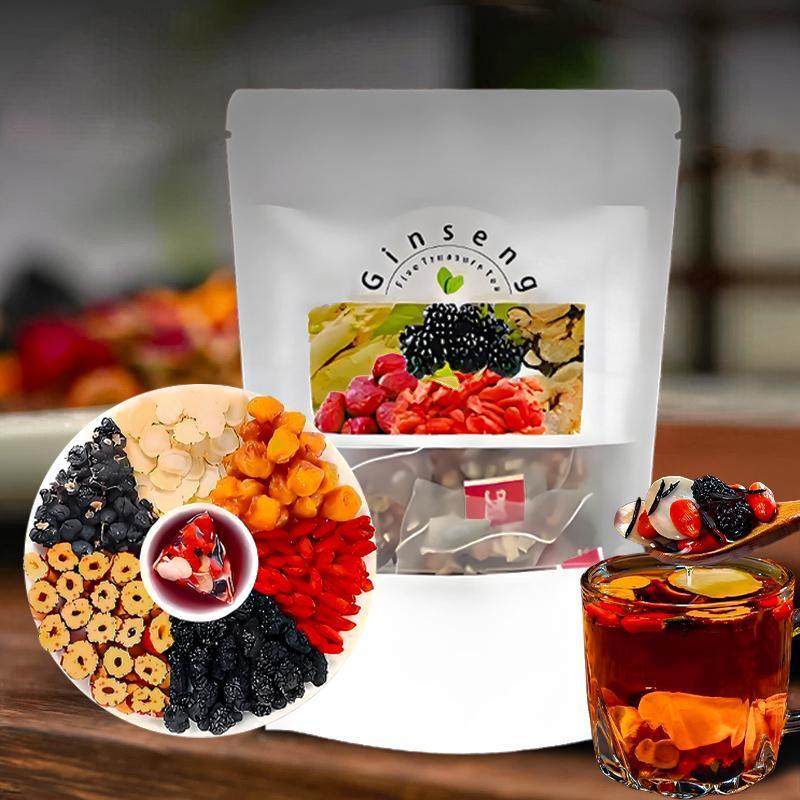 Herbal Wellness In - Thé aux cinq trésors de ginseng,