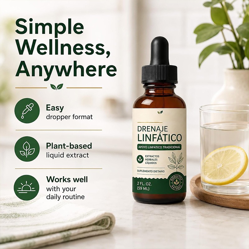 Natural Herbal Wellness - 59 ml Gouttes Liquides Naturelles de
