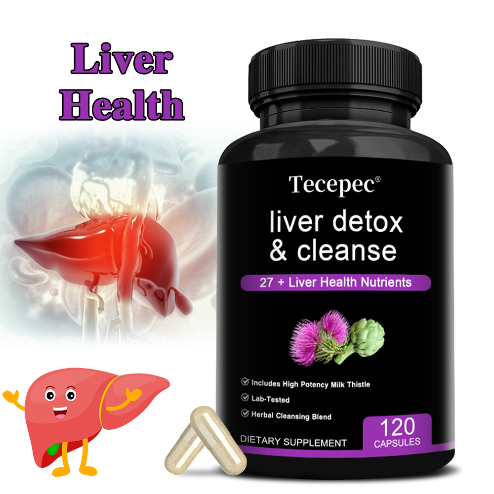 Herbal Wellness In - Capsules de soutien hépatique avec mélange