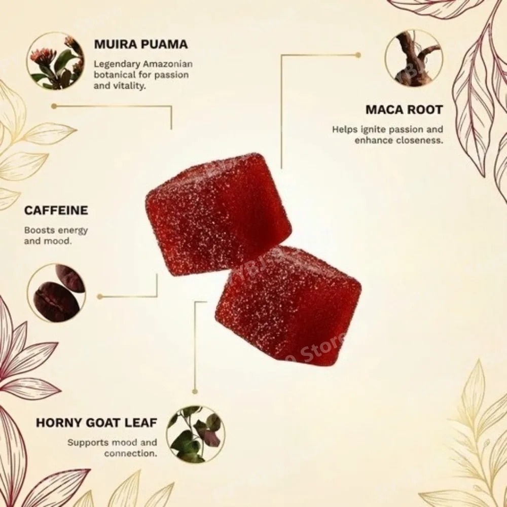 Docteat Spicy Cubes Gummies 60 - Green Herbal Wellness avis et prix