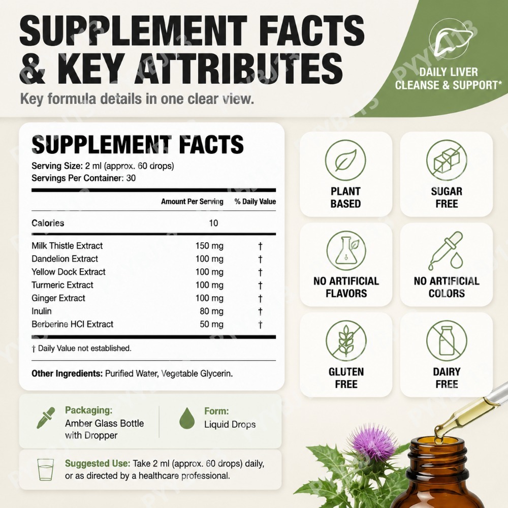 Gouttes de soutien hépatique a - Herbal Wellness In avis et prix
