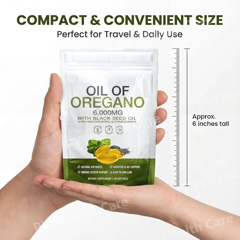 Huile d'origan avec huile de n - Herbal Wellness In avis et prix