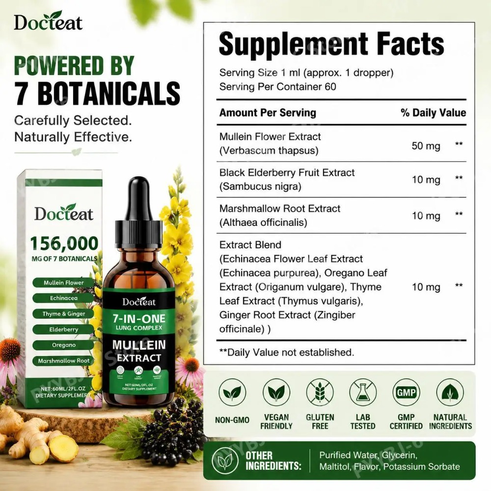 Docteat Gouttes d'extrait de m - Herbal Wellness In avis et prix