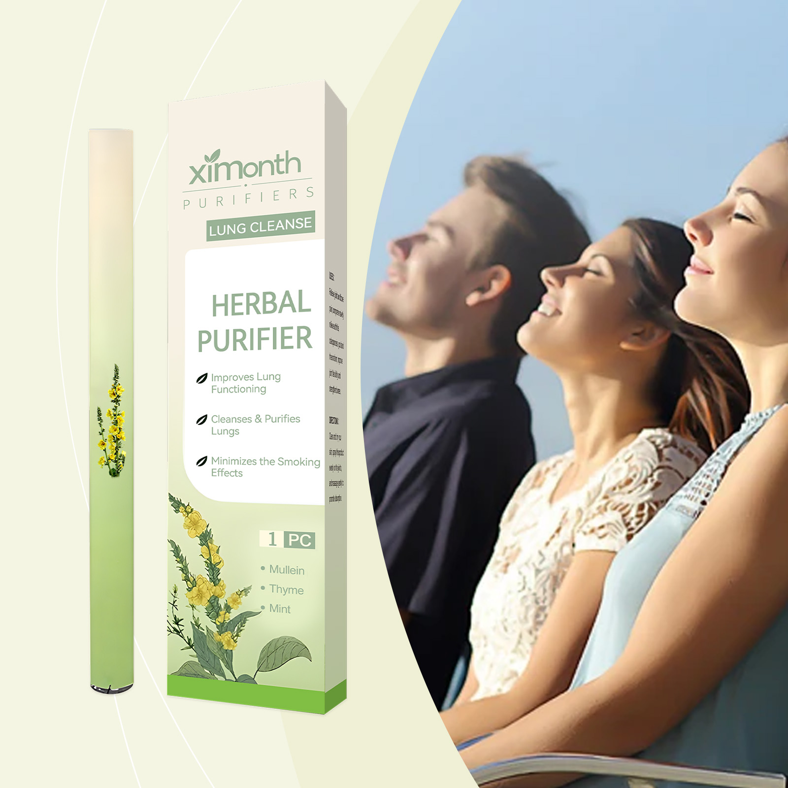 Bâton respiratoire à base de p - Herbal Wellness In avis et prix