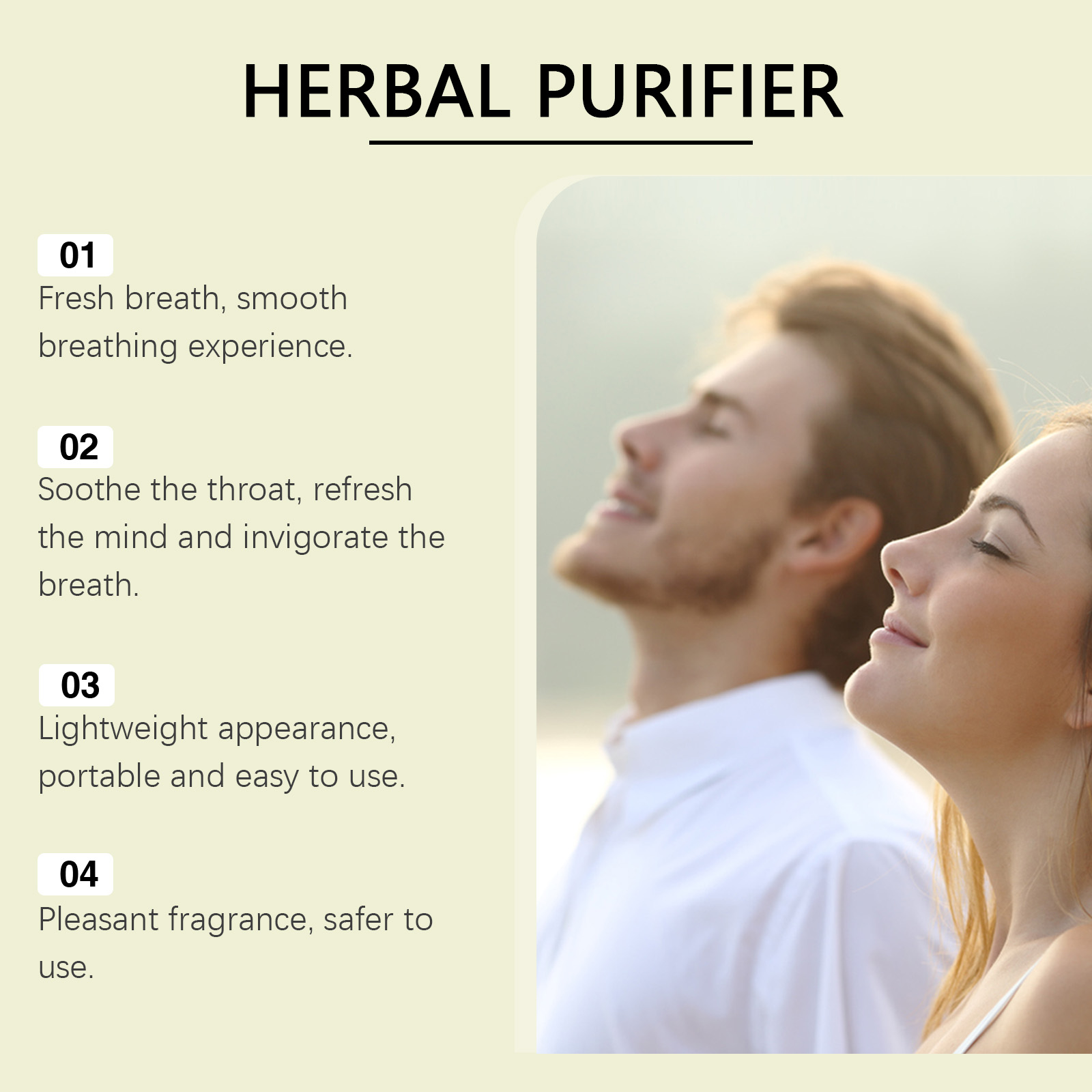 Bâton respiratoire à base de p - Herbal Wellness In avis et prix